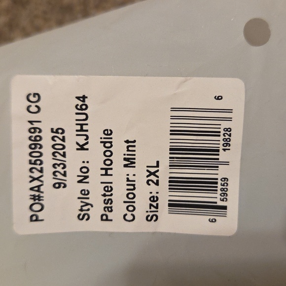 NWOT Comfrt Collection Pastel Edit Size 2XL - Picture 9 of 10